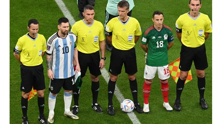 Lionel Messi and Andres Guardado