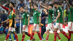 Mexico players applaud fans