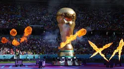 The FIFA World Cup trophy.