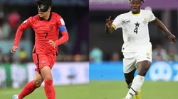 Heung-min Son (left) and Mohammed Salisu (right)
