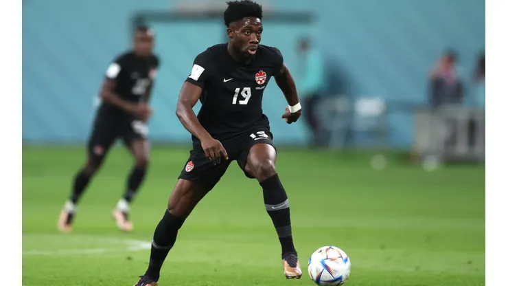 Alphonso Davies of Canada
