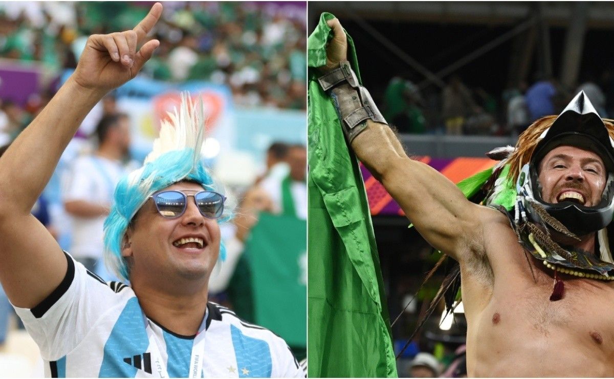 World Cup Violence: Argentina and Mexico fans clash before big game on ...