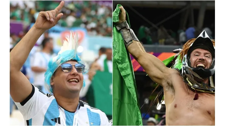 Argentina and Mexico fan