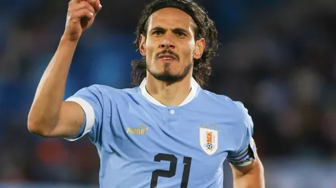 Edinson Cavani of Uruguay
