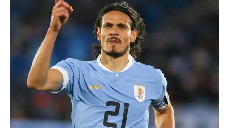 Edinson Cavani of Uruguay