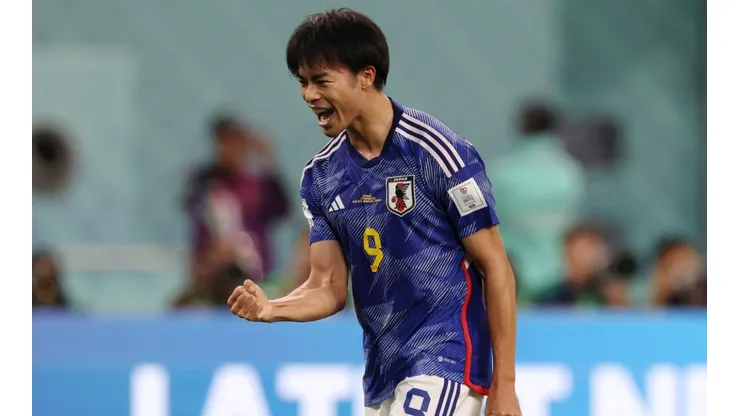 Kaoru Mitoma of Japan