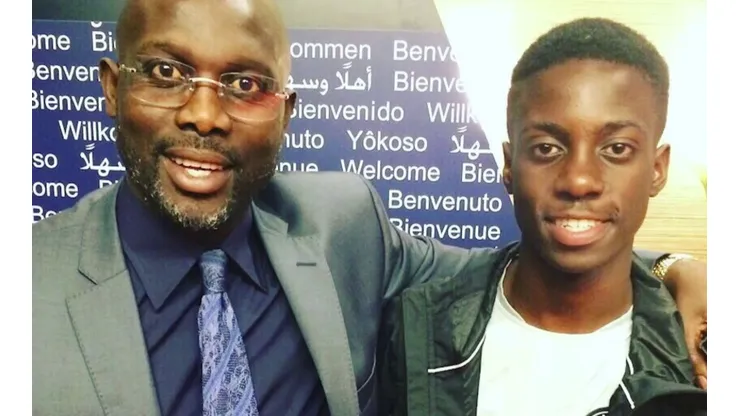 George and Tim Weah