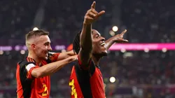 Timothy Castagne (left), Michy Batshuayi (right) - Belgium vs Canada - Qatar 2022