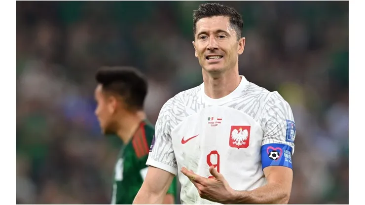 Robert Lewandowski of Poland