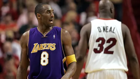 Kobe Bryant and Shaquille O'Neal