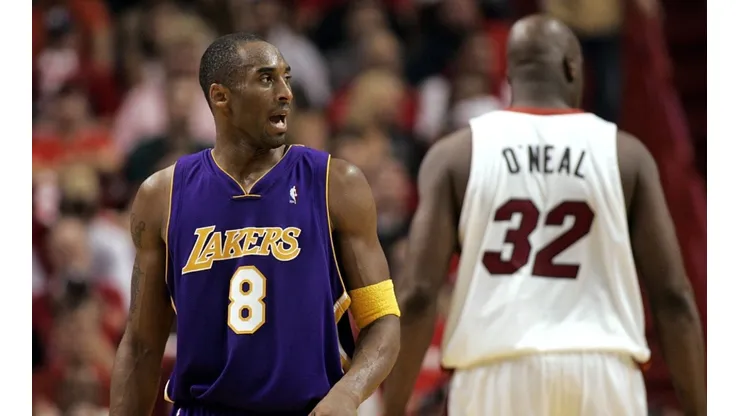 Kobe Bryant and Shaquille O'Neal