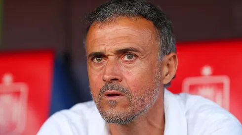 Manager Luis Enrique of Spain