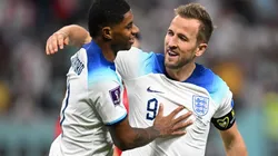 Marcus Rashford (left) and Harry Kane.