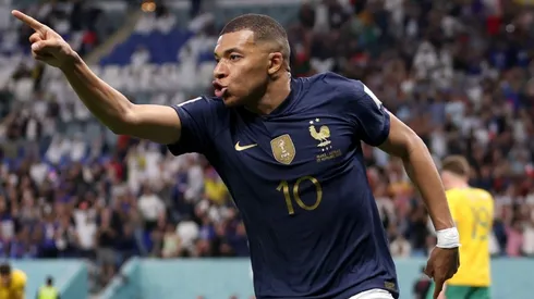 Kylian Mbappe - France vs Australia - Qatar 2022