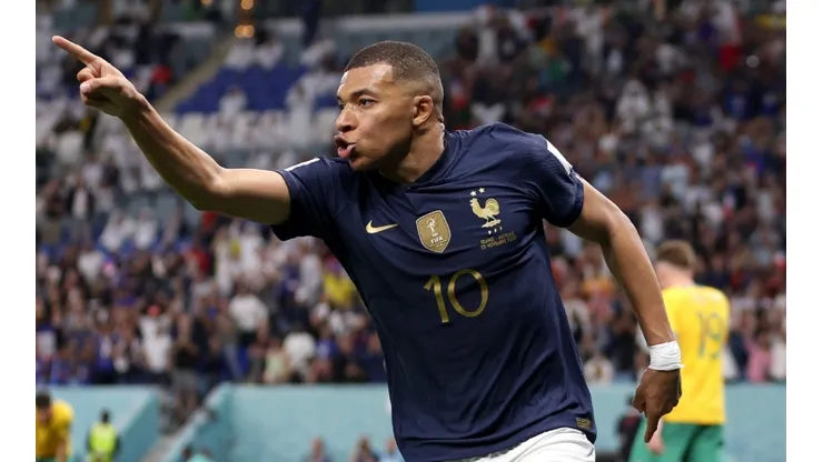 Kylian Mbappe - France vs Australia - Qatar 2022