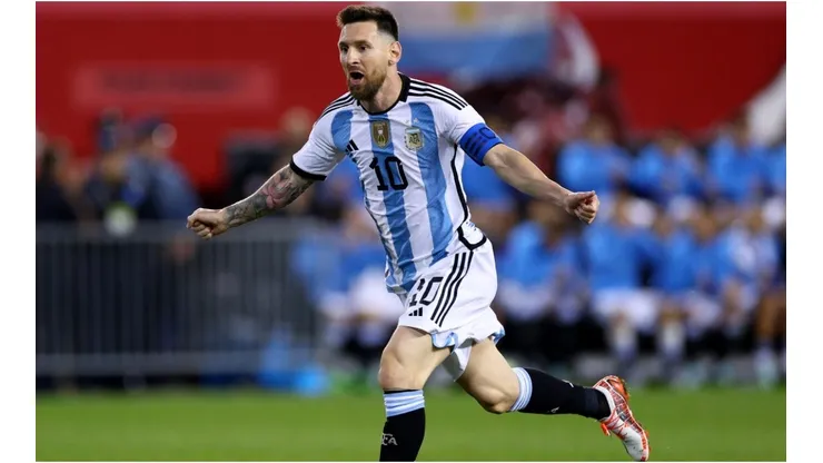 Lionel Messi of Argentina