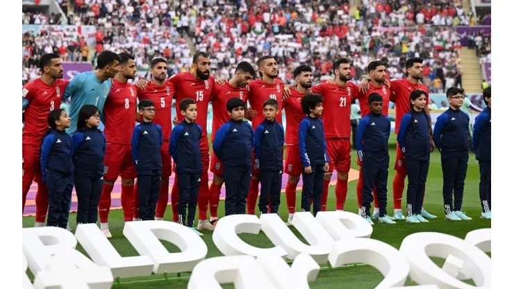 Iranian players didn't sing the national anthem vs England at Qatar 2022.