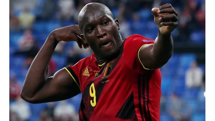 Romelu Lukaku of Belgium