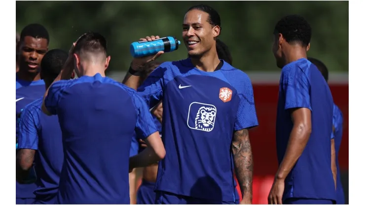 Virgil Van Dijk of Netherlands