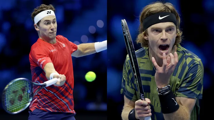 Casper Ruud and Andrey Rublev