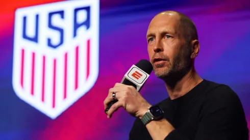 Gregg Berhalter coaches the USMNT since 2018