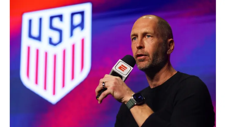 Gregg Berhalter coaches the USMNT since 2018
