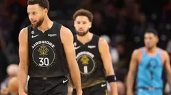 Stephen Curry and Klay Thompson