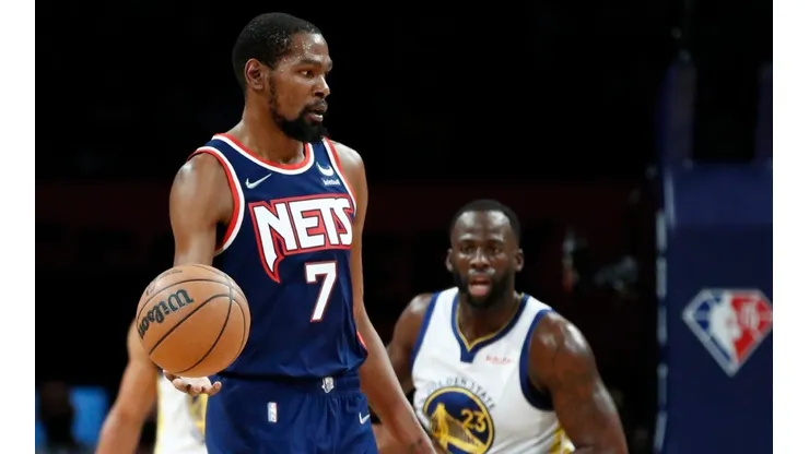 Kevin Durant and Draymond Green
