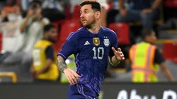 Lionel Messi scored in the 5-0 win of Argentina over the UAE