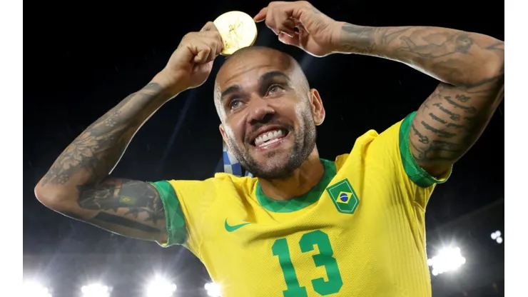 Dani Alves of Brazil