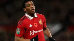 Anthony Martial with Manchester United