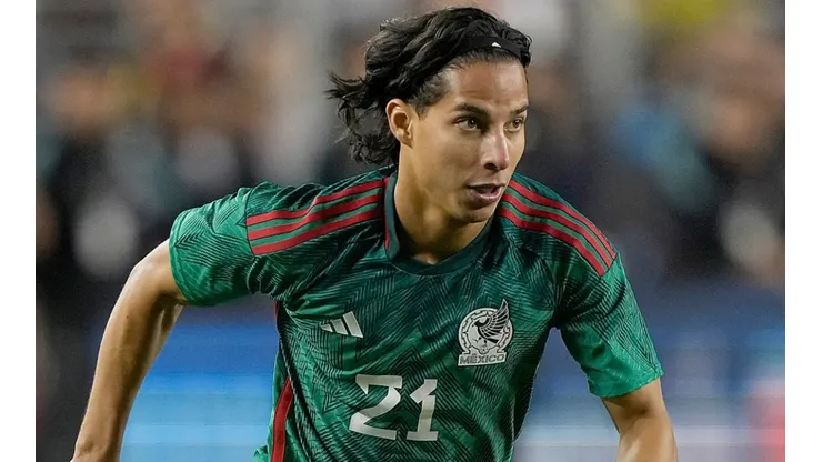 Diego Lainez of Mexico