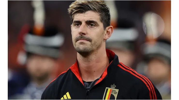 Goalkeeper, Thibaut Courtois of Belgium