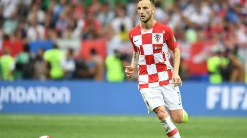 Rakitic playing for Croatia