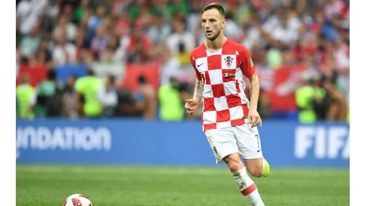 Rakitic playing for Croatia