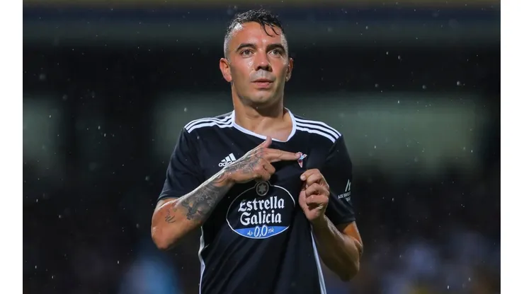 Aspas playing for Celta