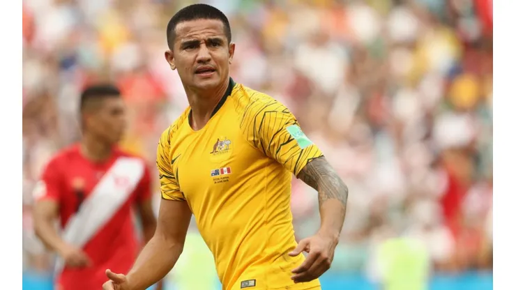 Tim Cahill of Australia