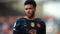 Reece James playing for Chelsea