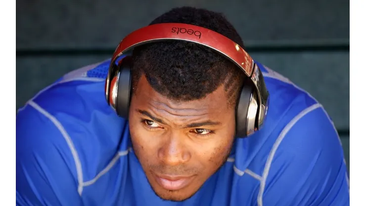 Yasiel Puig ex Dodgers, Reds and Guardians