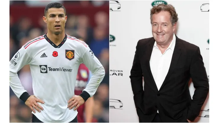 Cristiano Ronaldo and Piers Morgan