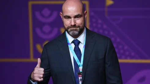 Manager Felix Sanchez of Qatar