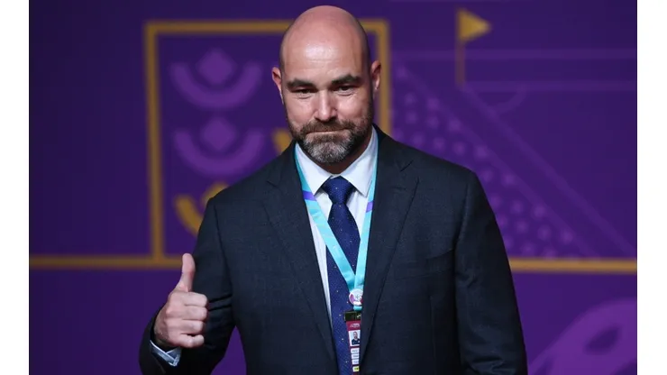 Manager Felix Sanchez of Qatar
