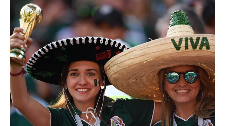 Mexican fans in the 2018 World Cup