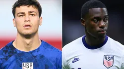 Gio Reyna and Tim Weah