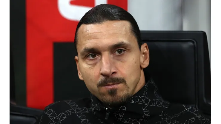 Ibrahimovic watching Milan vs Spezia