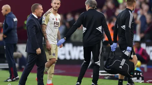 James Maddison injured against West Ham