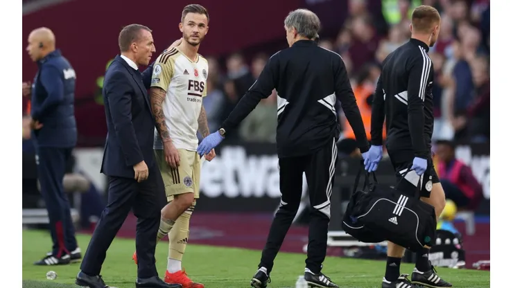 James Maddison injured against West Ham
