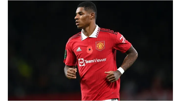 Manchester United player Marcus Rashford