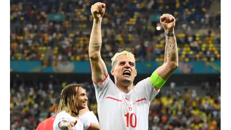 Granit Xhaka is a leader for Switzerland