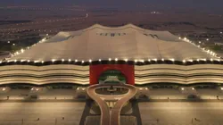 An aerial view of Al Bayt in Al Khor, Qatar